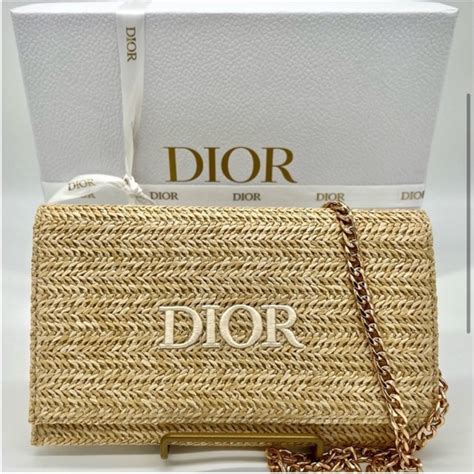 dior wicker bag pink|christian dior raffia bag.